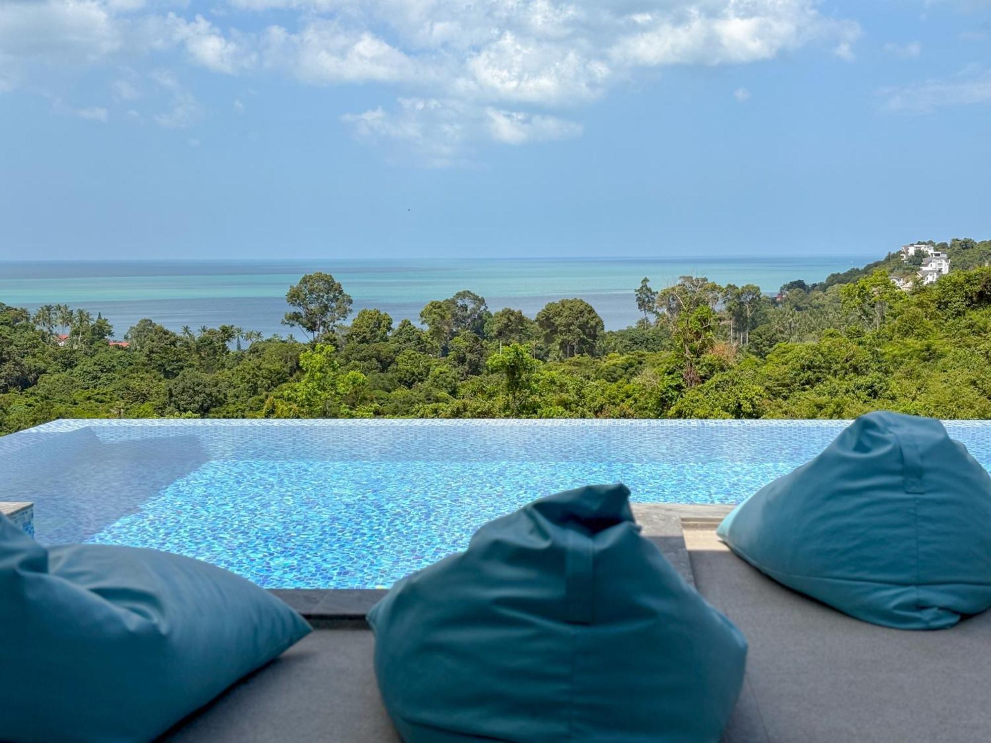 Morning Bliss 3br Private Pool & Sea View * Strand von Chaweng
